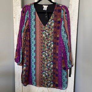 NWT Woman’s Beautiful Printed Dress